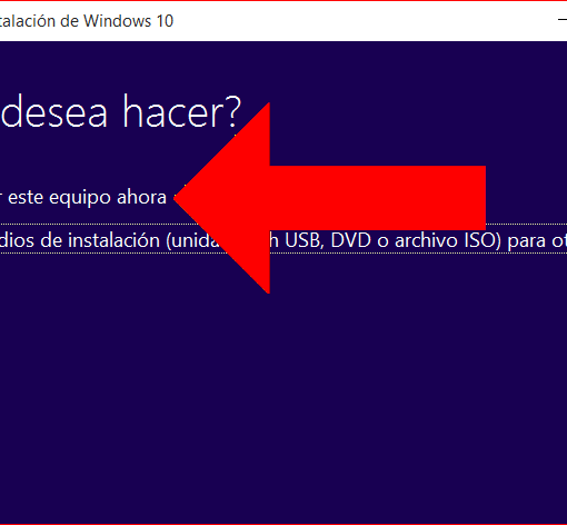 Actualizar Windows 10