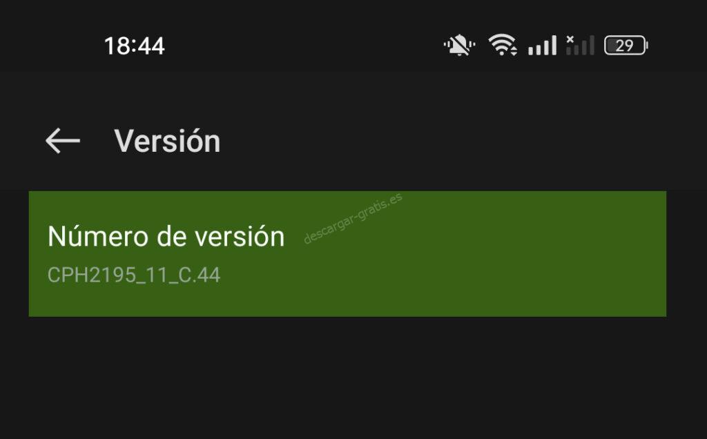 Versión Android