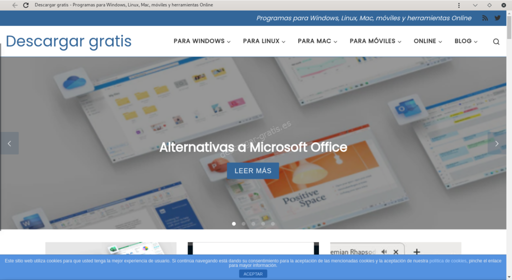 Ventana Google Chrome