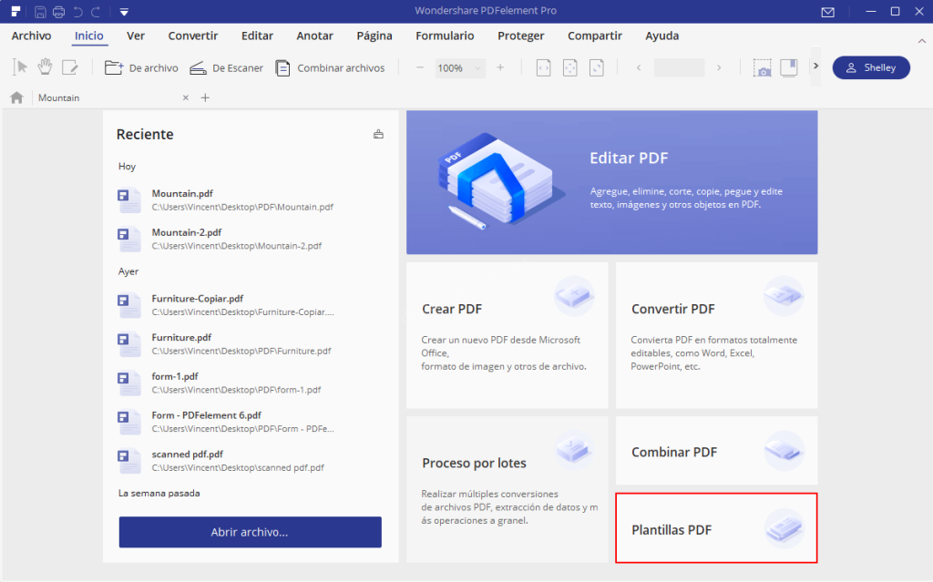 Descargar PDFelement