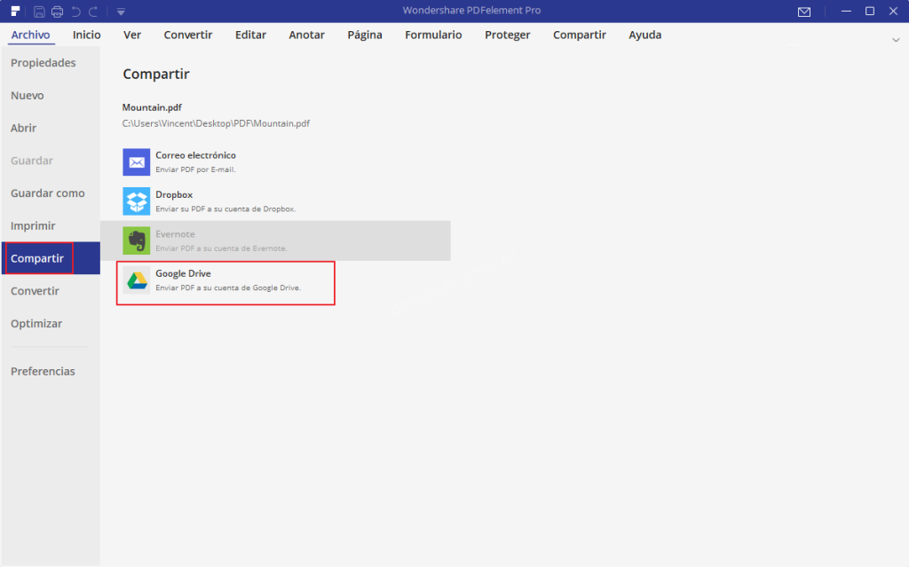 Descargar PDFelement