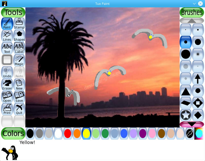play tux paint free online now