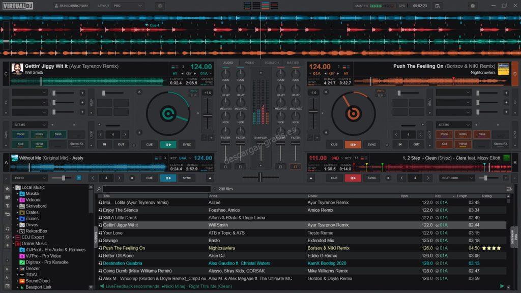 Descargar gratis VirtualDJ