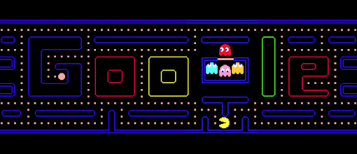 Jugar pac-man Google