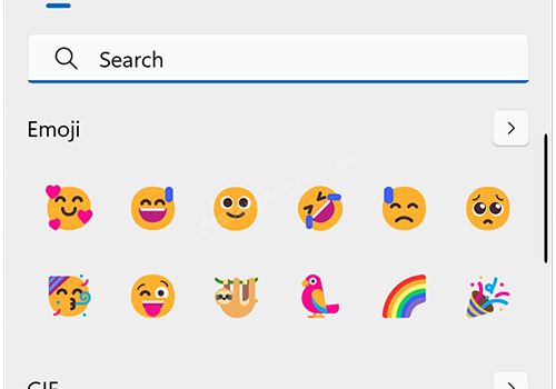 Insertar emojis en Windows