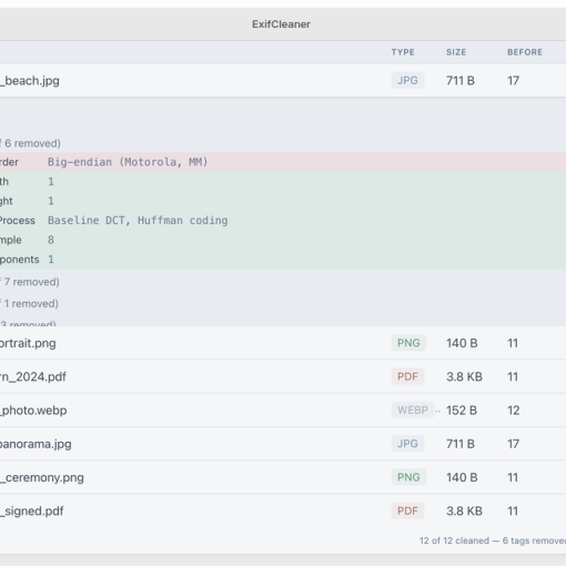 ExifCleaner