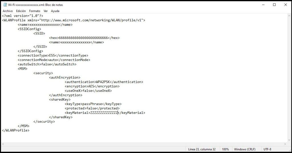Perfiles Wifi