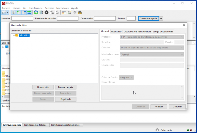 descargar gratis filezilla