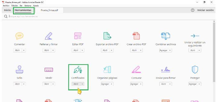 Firmar PDF