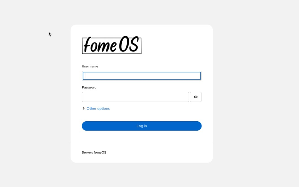 fomeOS