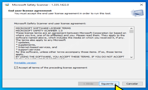 Microsoft Safety Scanner 1.397.920.0 free download
