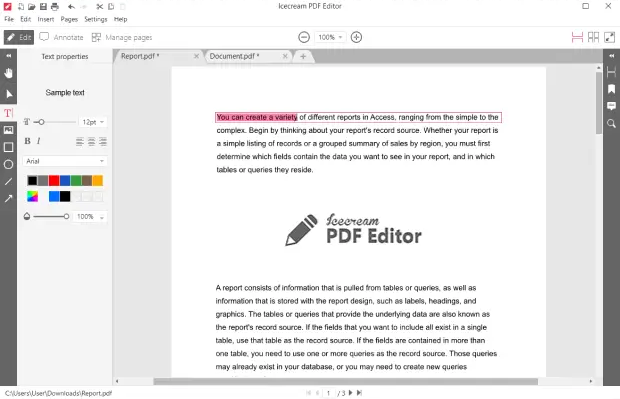 Editor PDF gratis