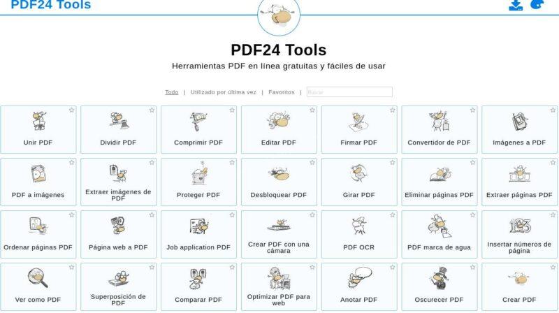 PDF24 Tools Descargar gratis