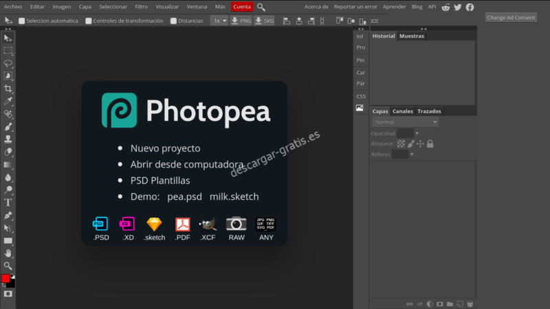 Photopea Online Photo Editor