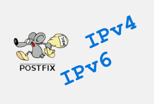 Postfix IPv4 Ipv6