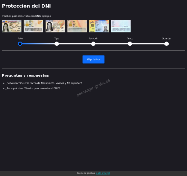 Proteger DNI
