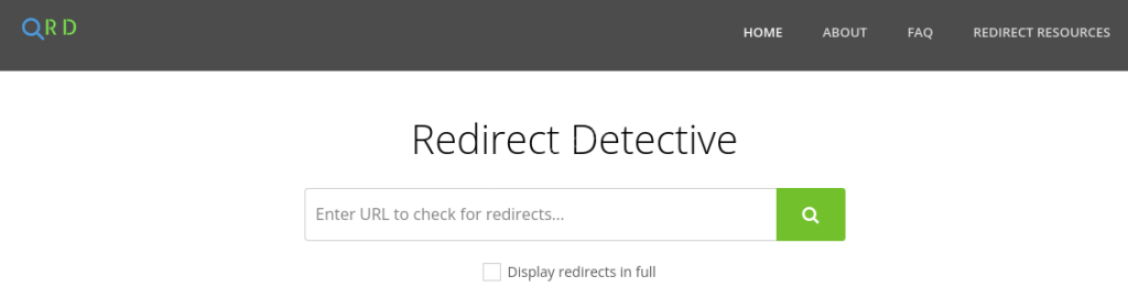 RedirectDetective