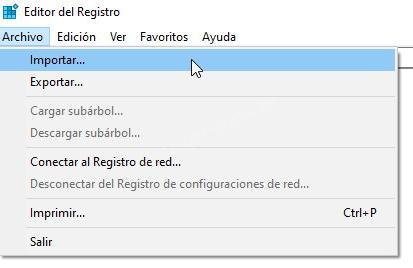 Importar Registro Windows