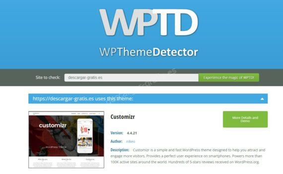 Cómo detectar tema de WP