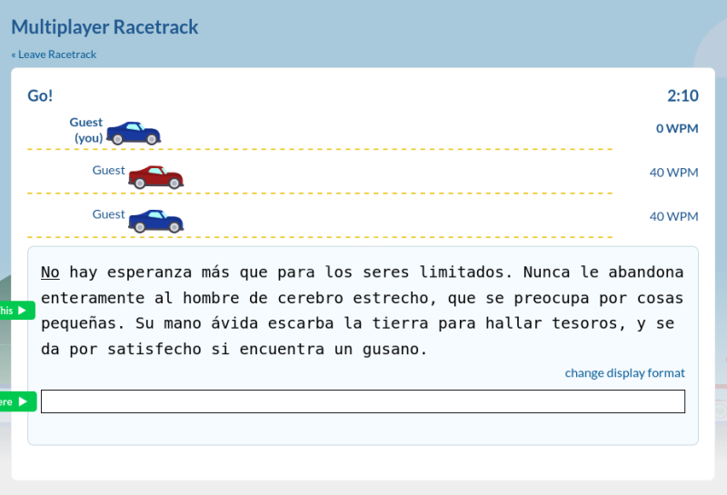 Typeracer