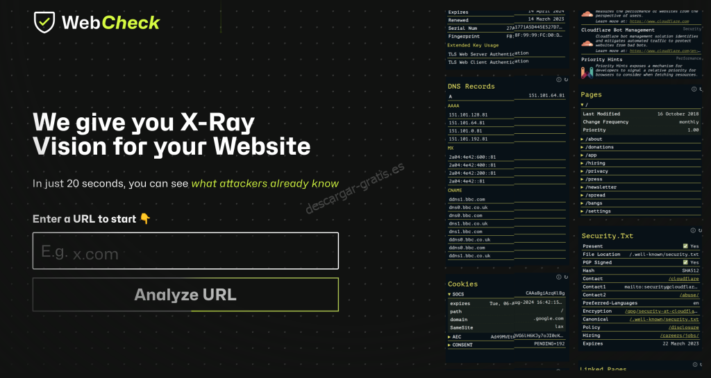 WebCheck