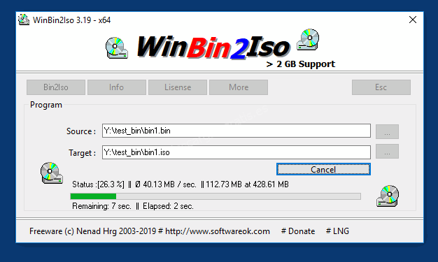 WinBin2Iso