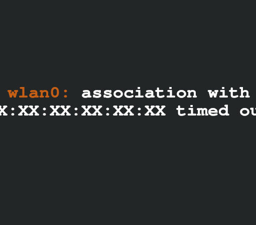 wlan time out