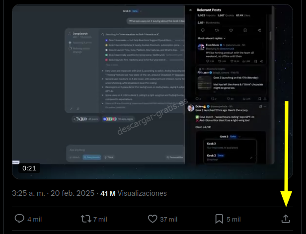 Descargar vídeo de X