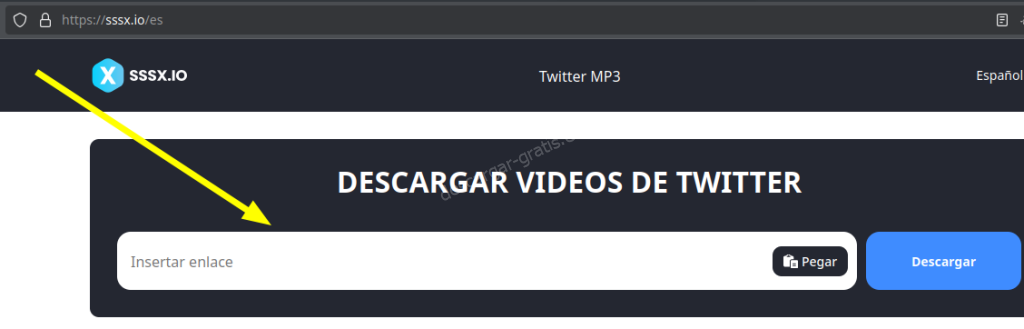 Descargar vídeo de X Twitter